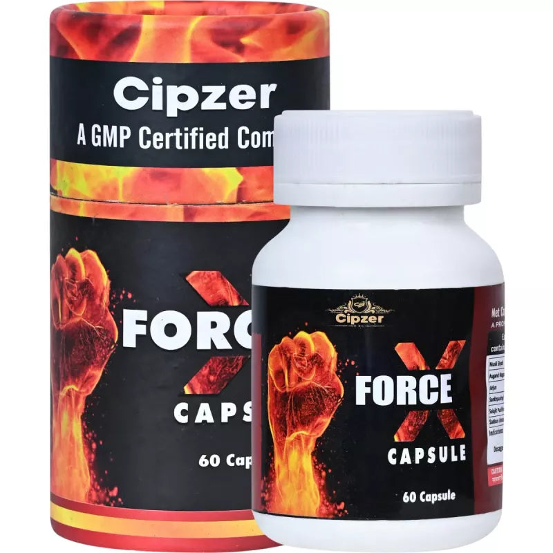 Cipzer Force X Capsule (60 Capsules)