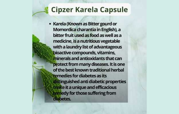 Cipzer Karela capsule