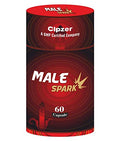 Cipzer Male Spark - Made with natural extracts for Strength and Vitality - 60 Veg Capsules (Pack of 1)