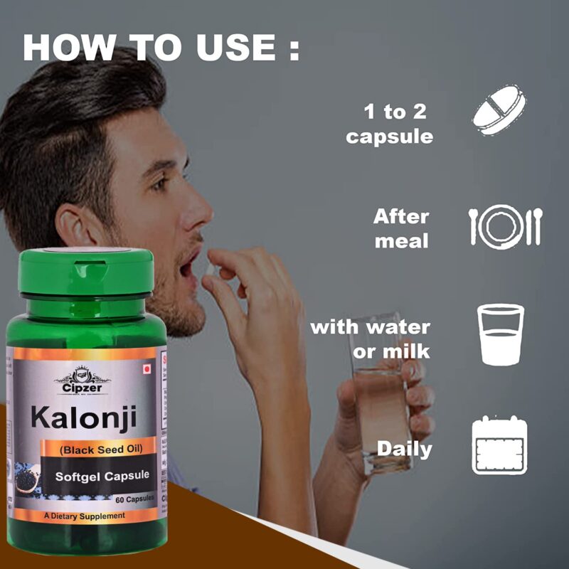 Cipzer Kalonji Softgel Capsule