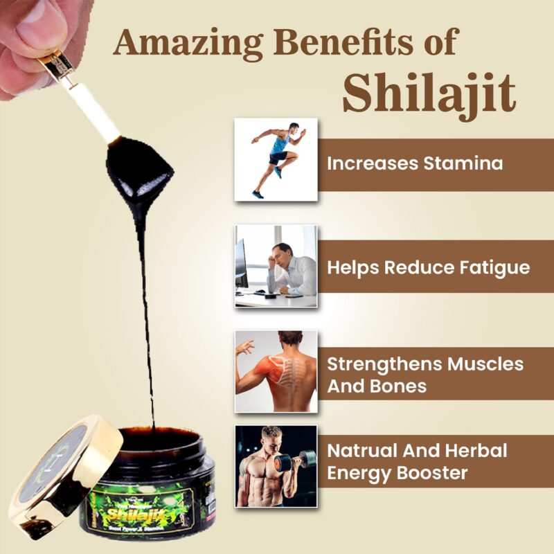 Hashmi Sikander E Azam Pure Himalayan Shilajit Resin, 10g