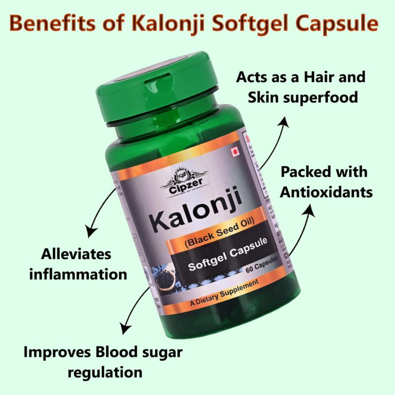 Cipzer Kalonji Softgel Capsule