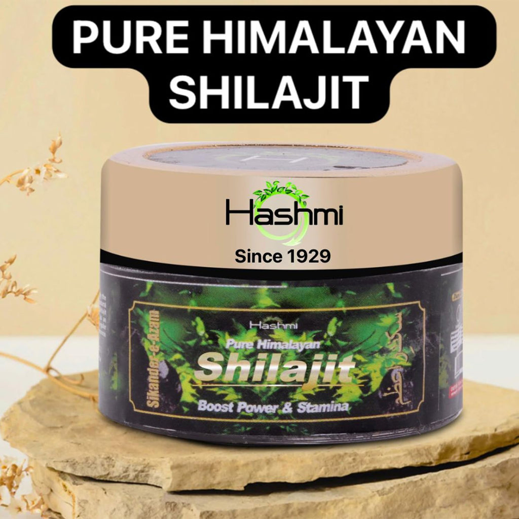 Hashmi Sikander E Azam Pure Himalayan Shilajit Resin, 10g