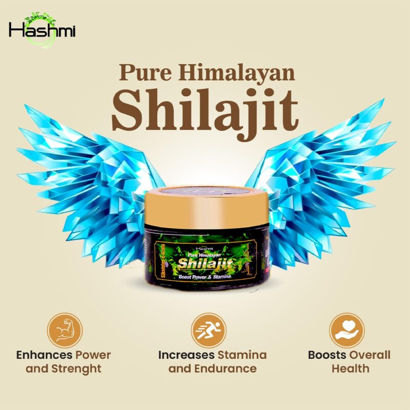Hashmi Sikander E Azam Pure Himalayan Shilajit Resin, 10g