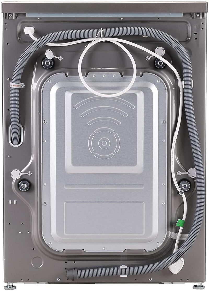LG 9 kg 5 Star Fully Automatic Front Load with In-built Heater Grey  (FHT1409ZWS)