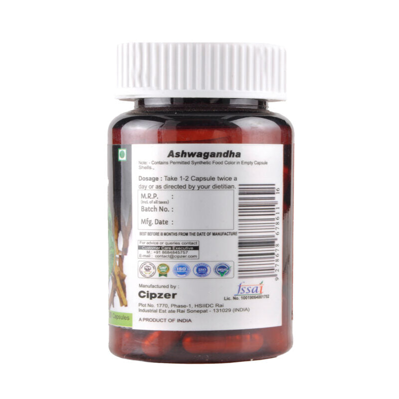Cipzer Ashwagandha Capsule