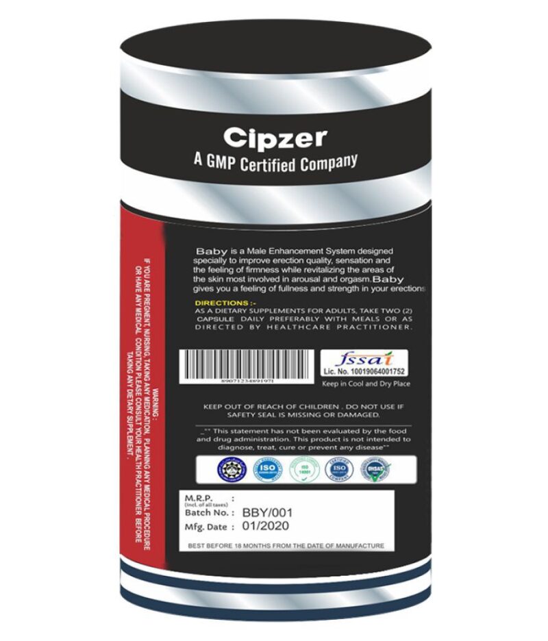Cipzer Baby Capsule B1 Capsule 60 - Pack Of 1