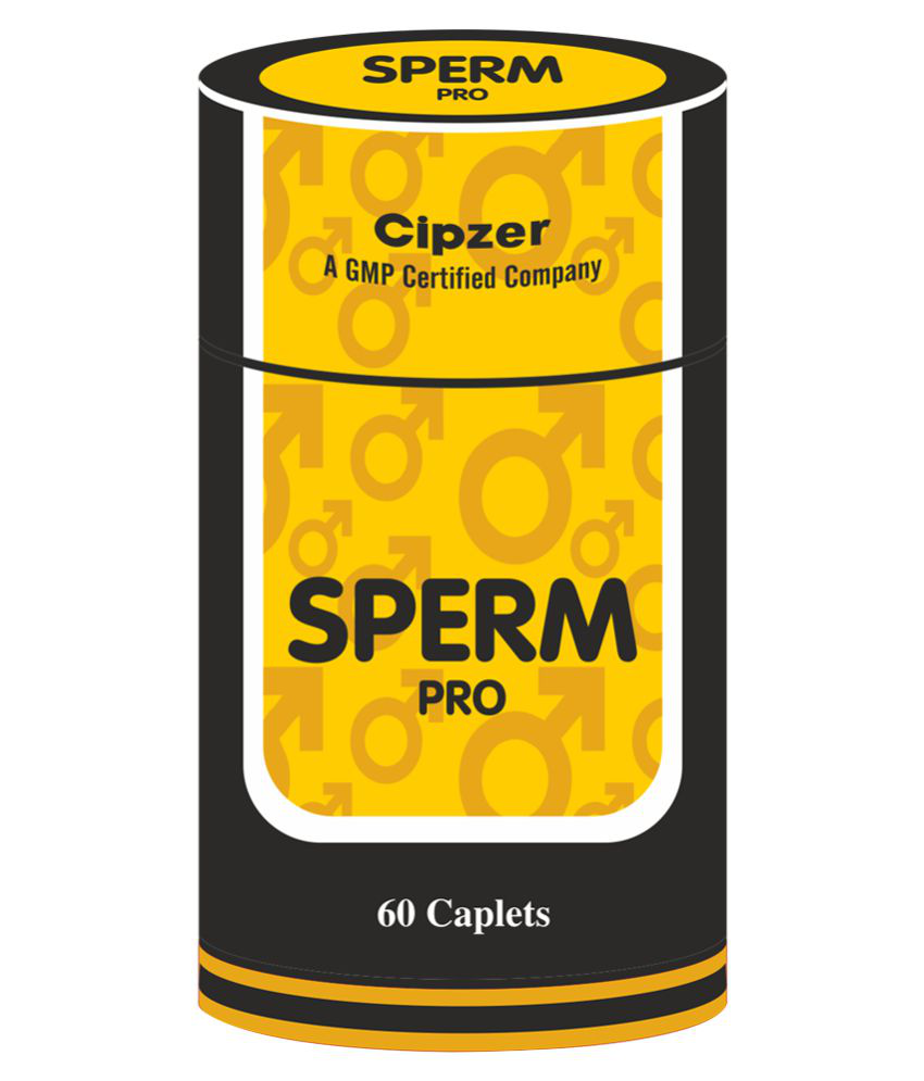 CIPZER Sparm Pro 60 Capsule - Increase Sperm Count - 60 Capsules