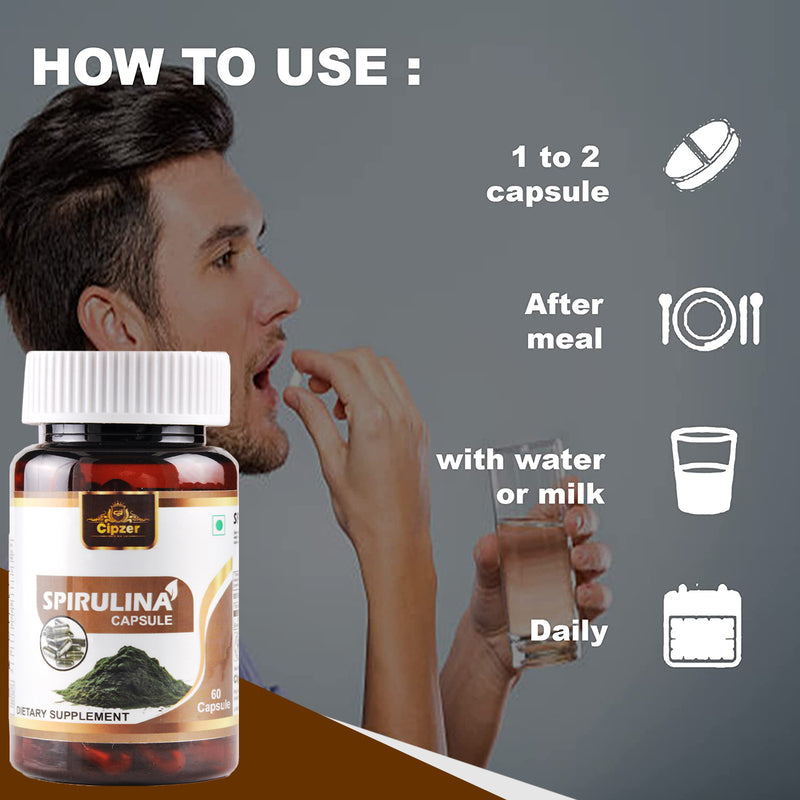 Cipzer Spirulina Capsule