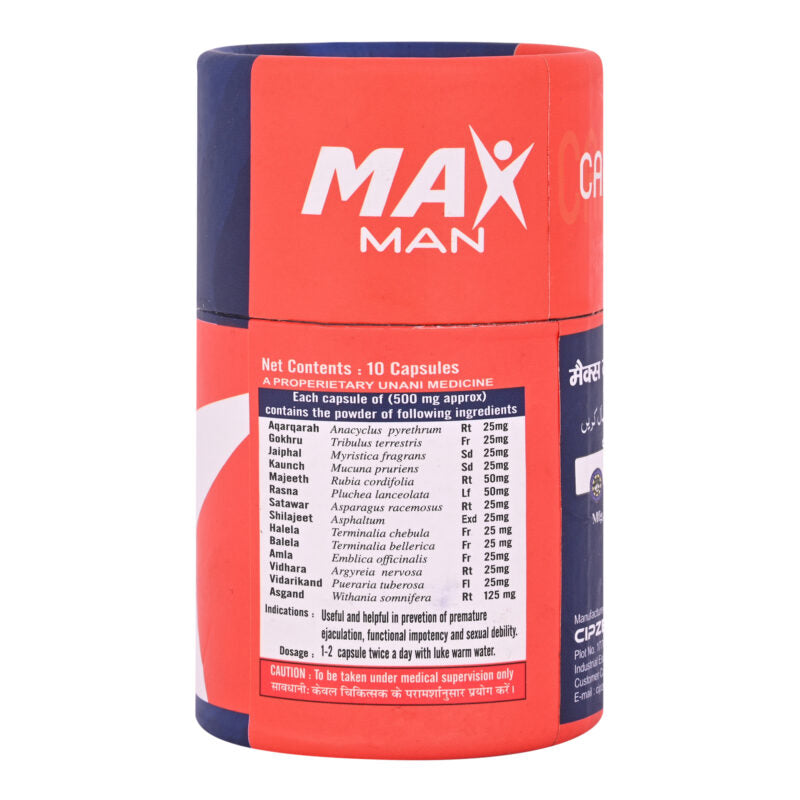 Cipzer Max Man Capsule
