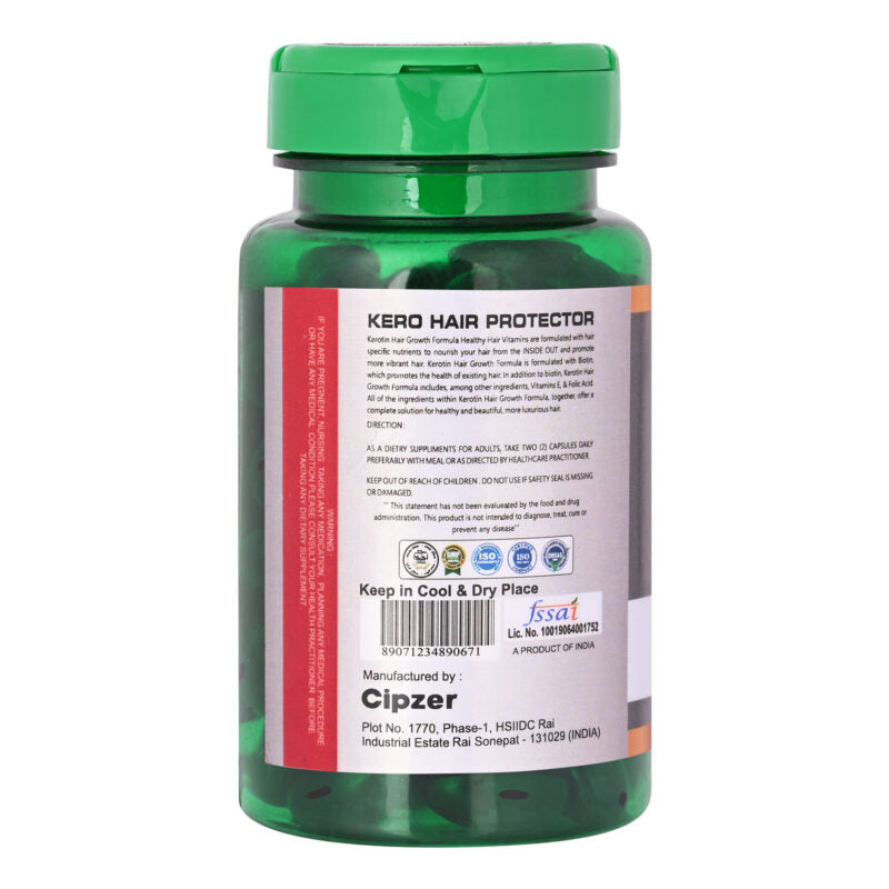 Cipzer Kero Hair Protector Capsules