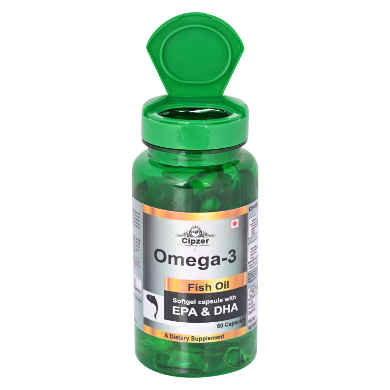 Cipzer Omega 3 Fish Oil Softgel