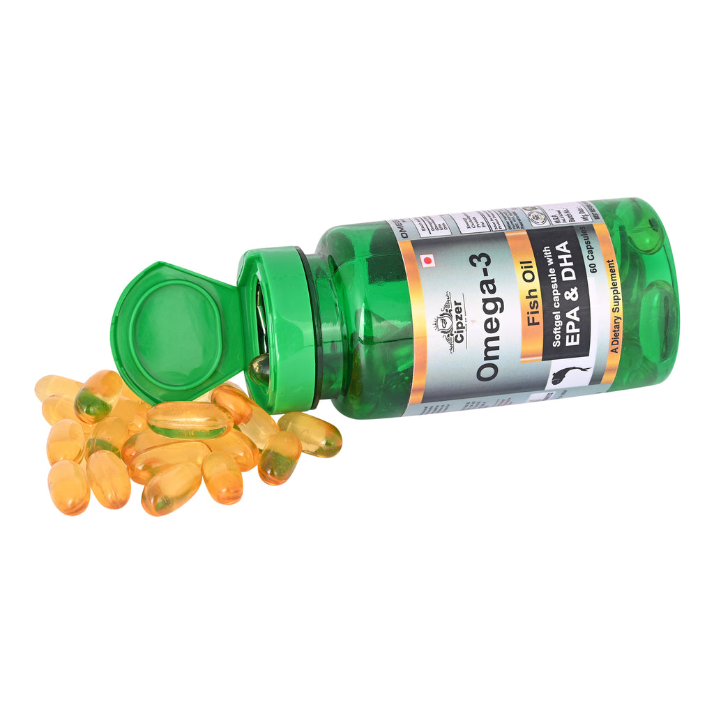Cipzer Omega 3 Fish Oil Softgel