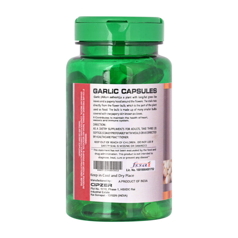 Cipzer Garlic Softgel Capsule