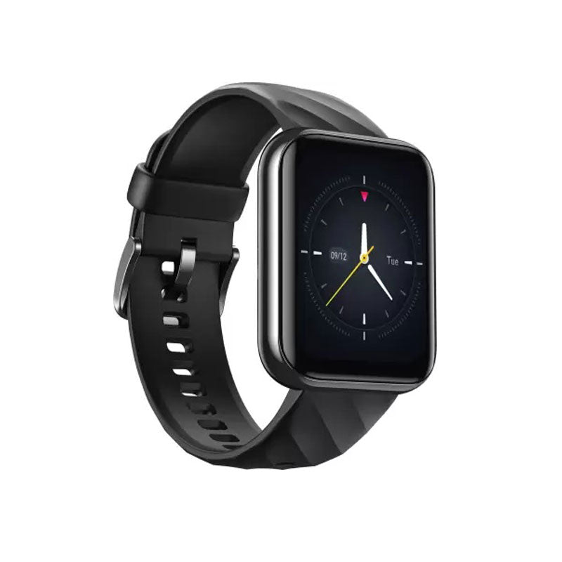 DIZO Watch D 1.8 inch Dynamic display with 550nits brightness  (Black Strap, Free Size)