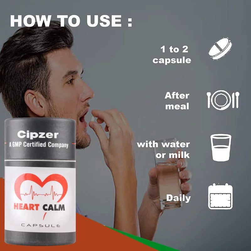 Cipzer Heart Calm Capsule