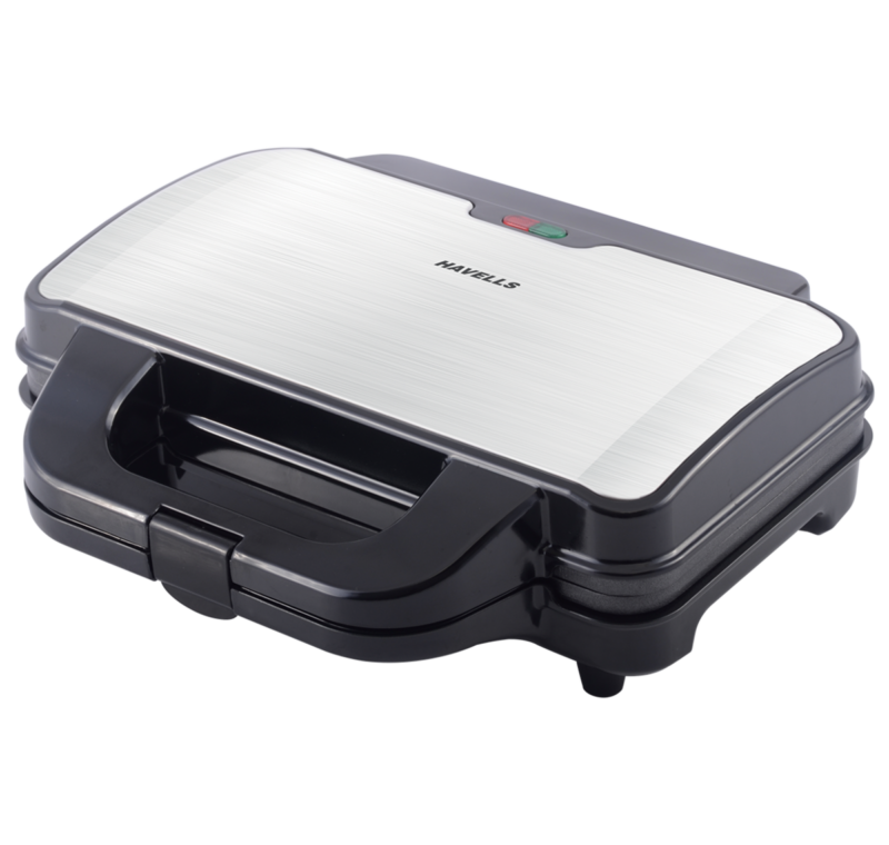 Havells Big Fill 900-Watt 2 Slice Sandwich Maker (Black) Toast  (Black)