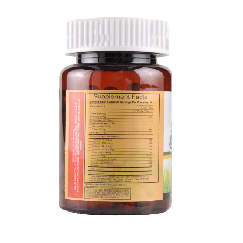 Cipzer Wheat Grass Capsule