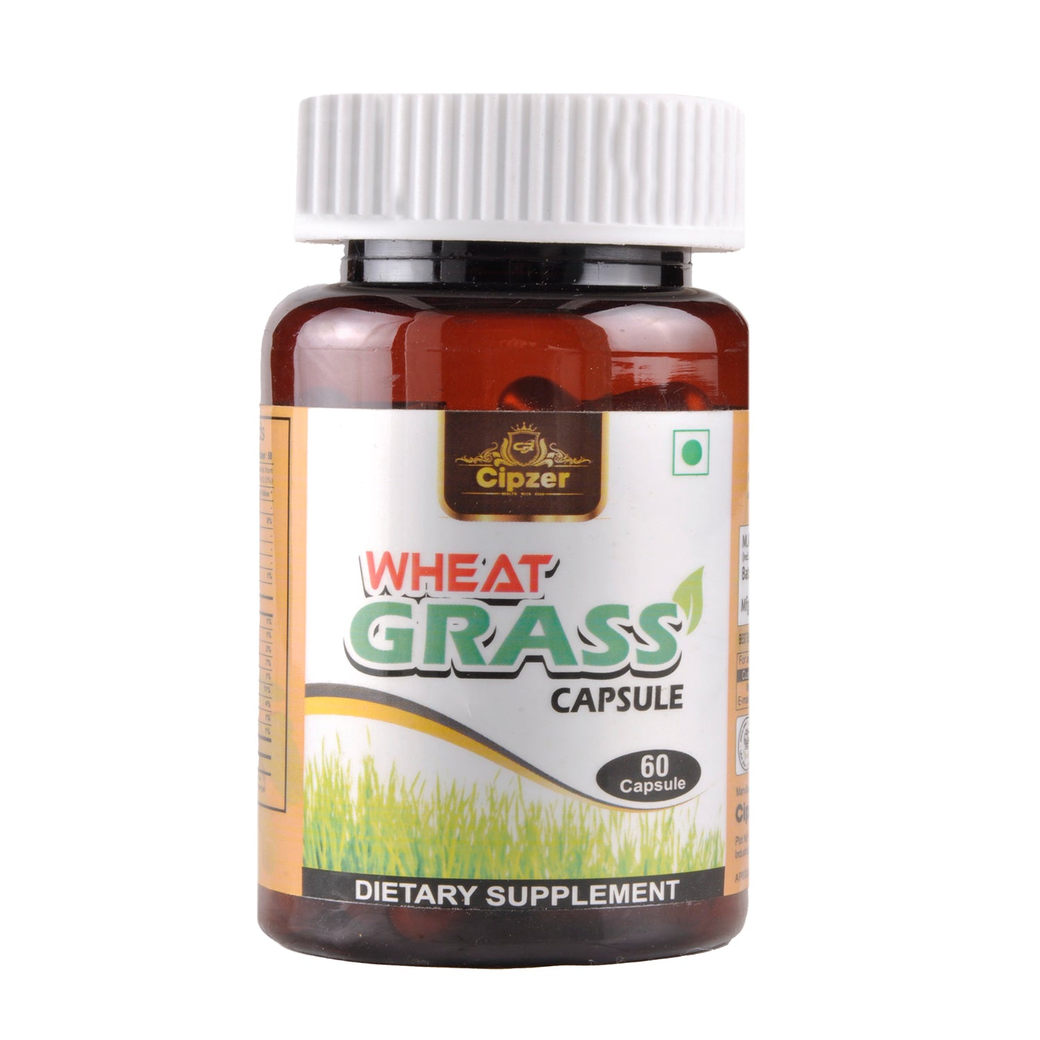 Cipzer Wheat Grass Capsule