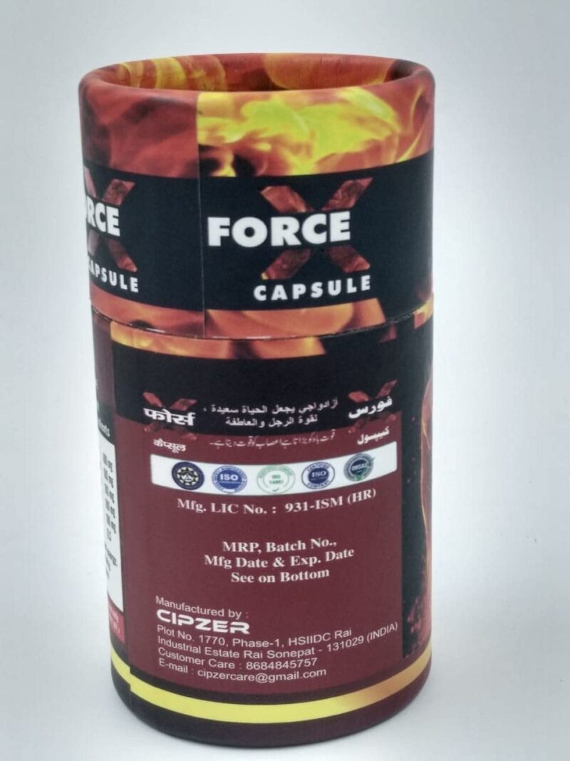 Cipzer Force X Capsule (60 Capsules)