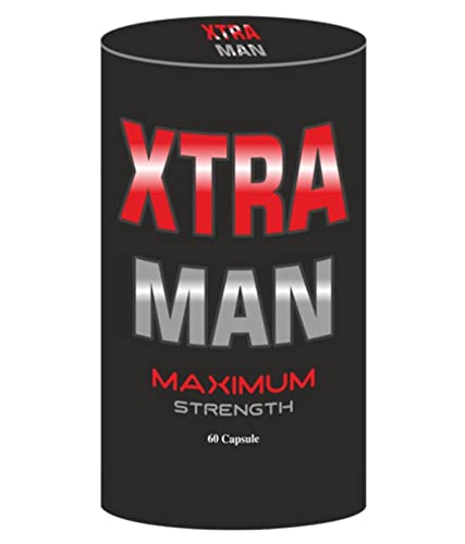 Cipzer Xtra Man Capsule for Support Strength, Energy, Endurance, Stamina & Lean Body - 60 veg tablets