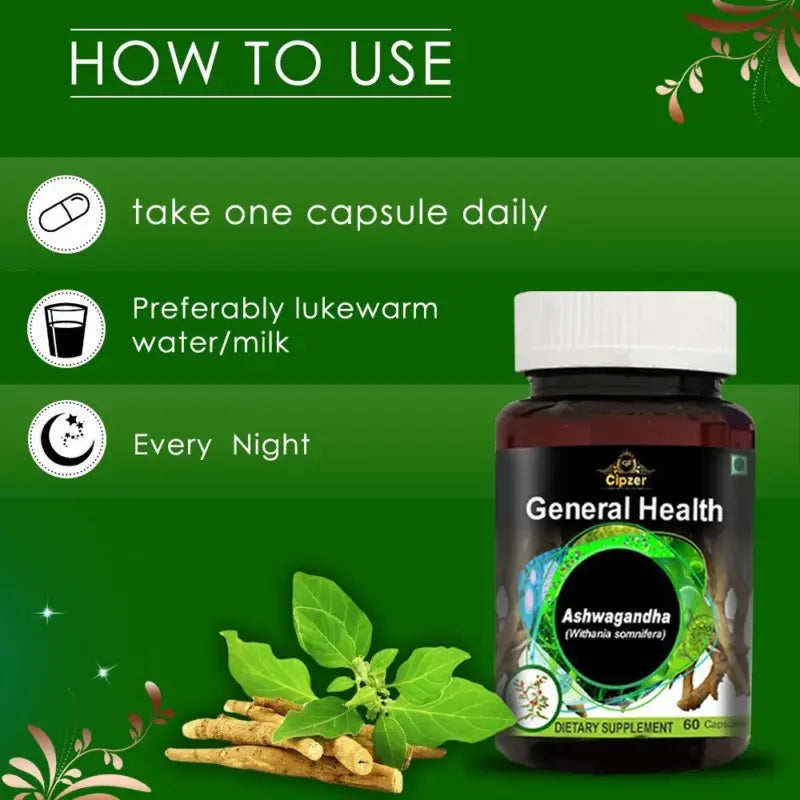 Cipzer Ashwagandha Capsule