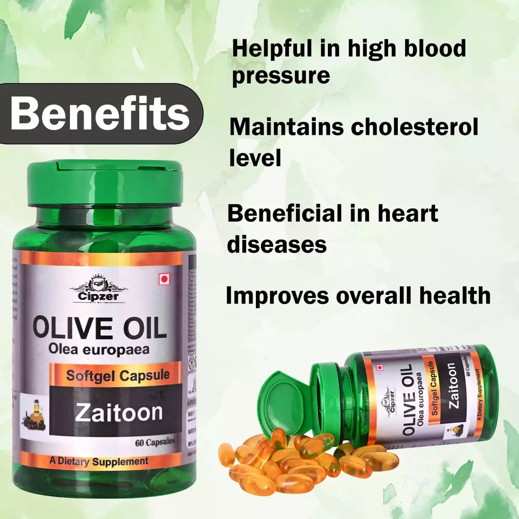 Cipzer Olive Oil Softgel Capsule