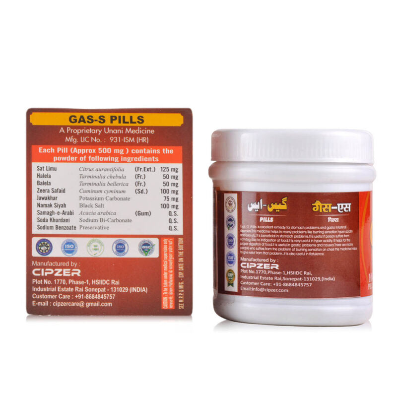 Cipzer Gas S Pills