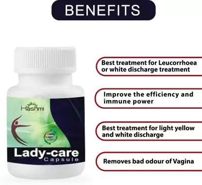 Lady Care Capsule for Leucorrhea Treatment