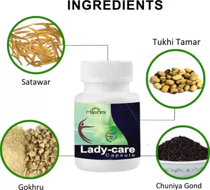 Lady Care Capsule for Leucorrhea Treatment