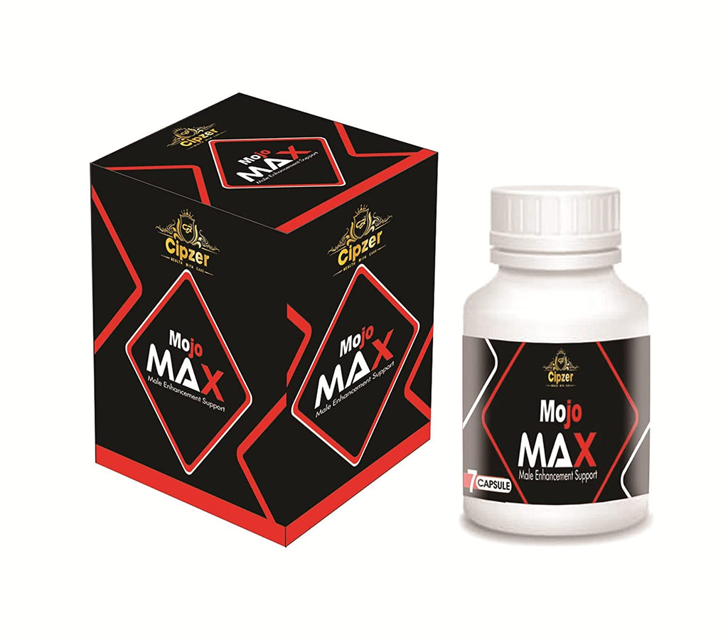Mojo MAX Wellness Capsules for Men | Helps Boost Strength Power Immunity And Energy | Overall Health And Wellness Capsules For Men (Pack Of 7 Capsules)