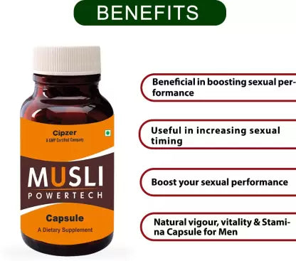 Cipzer Musli Powertech Capsule