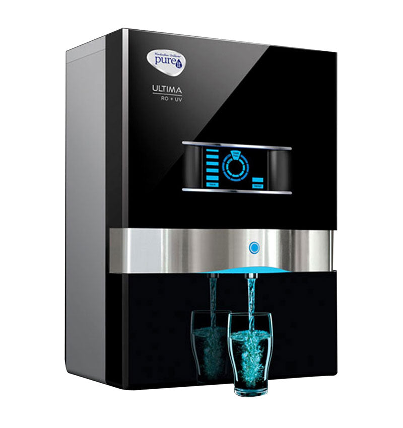 Pureit Ultima RO + UV 10 L RO + UV Water Purifier (Black)