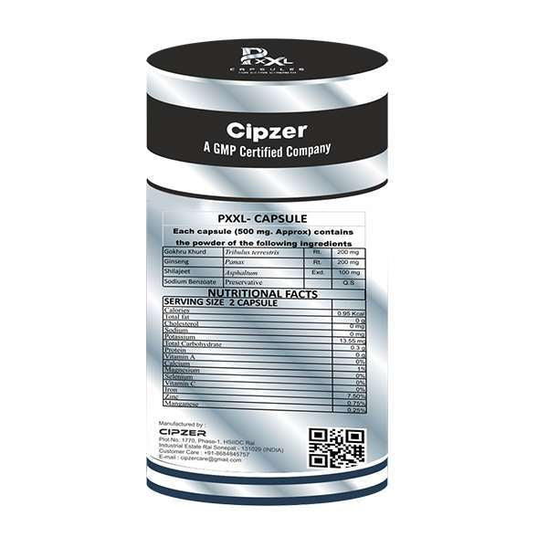 Cipzer Pxxl Capsule 60
