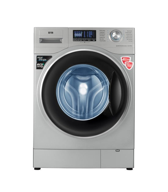 IFB 8 kg 5 Star Fully Automatic Front Load with In-built Heater Silver  (Senator WXS)