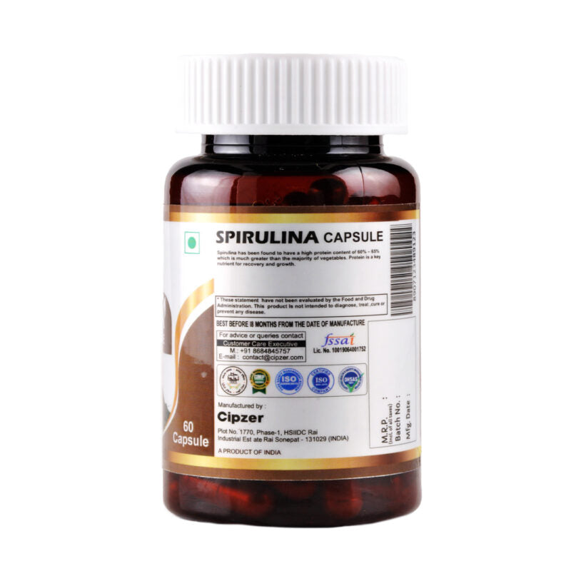 Cipzer Spirulina Capsule