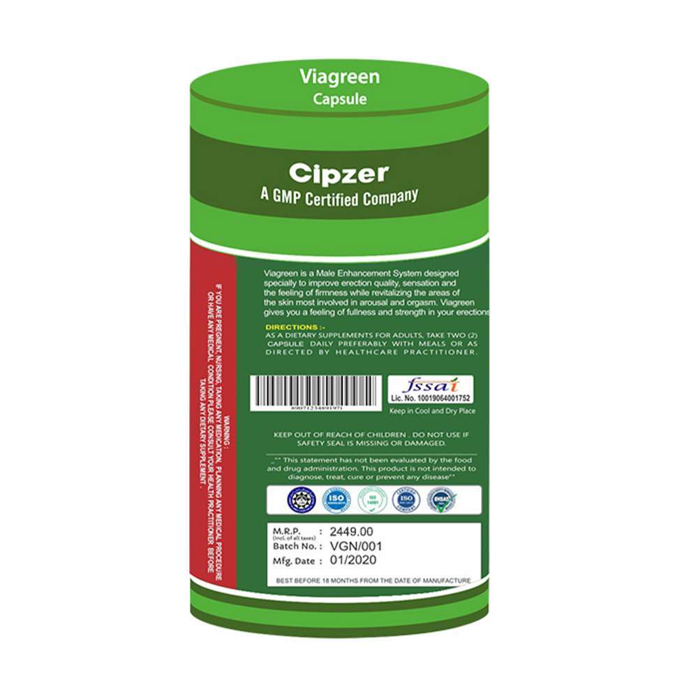 Cipzer Viagreen Capsule